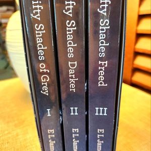 Fifty Shades of Grey TRILOGY, set box of 3
